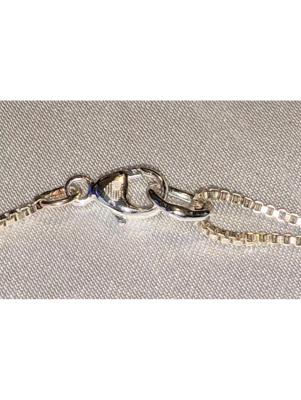 Alex and Ani SEASHELL Anklet Two Tone Shiny Silver Adjustable EUC - Picture 5 of 6